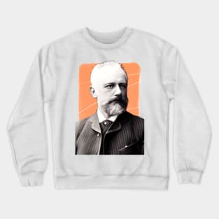 Russian Composer Pyotr Ilyich Tchaikovsky illustration Crewneck Sweatshirt